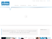Tablet Screenshot of formteile-stockli.ch